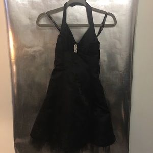 Black Halter Dress